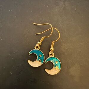 ^BOGO* Gold and Blue Moon Earrings